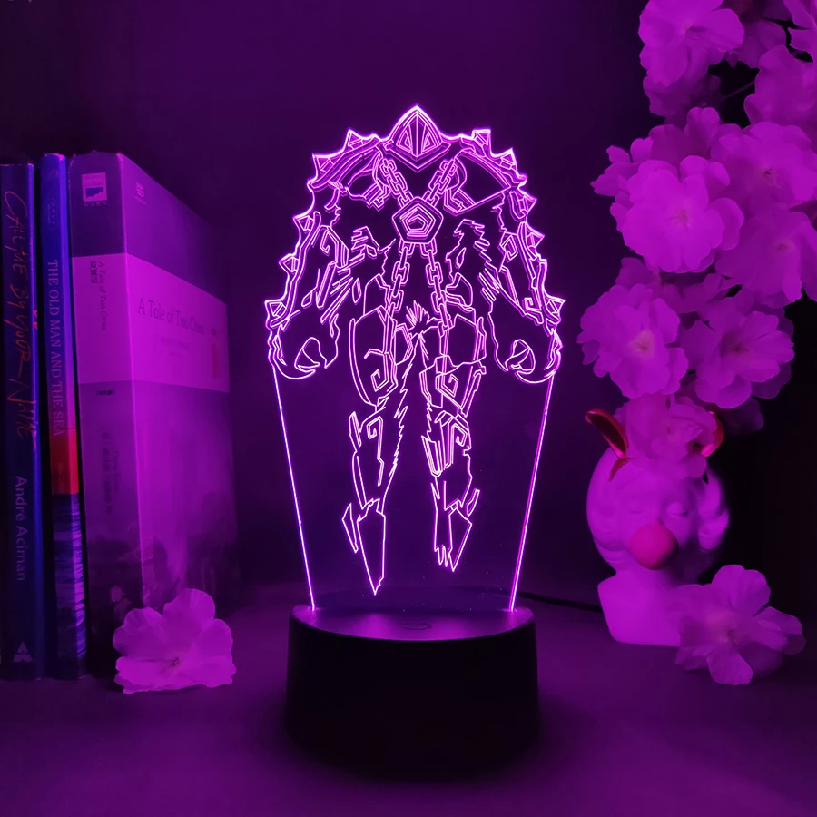 Xerath 3D Cool Lamp League of Legends Champion PC Compute Desktop Decorative Nightlight Acrylic Lighting Model for Gamer Gift