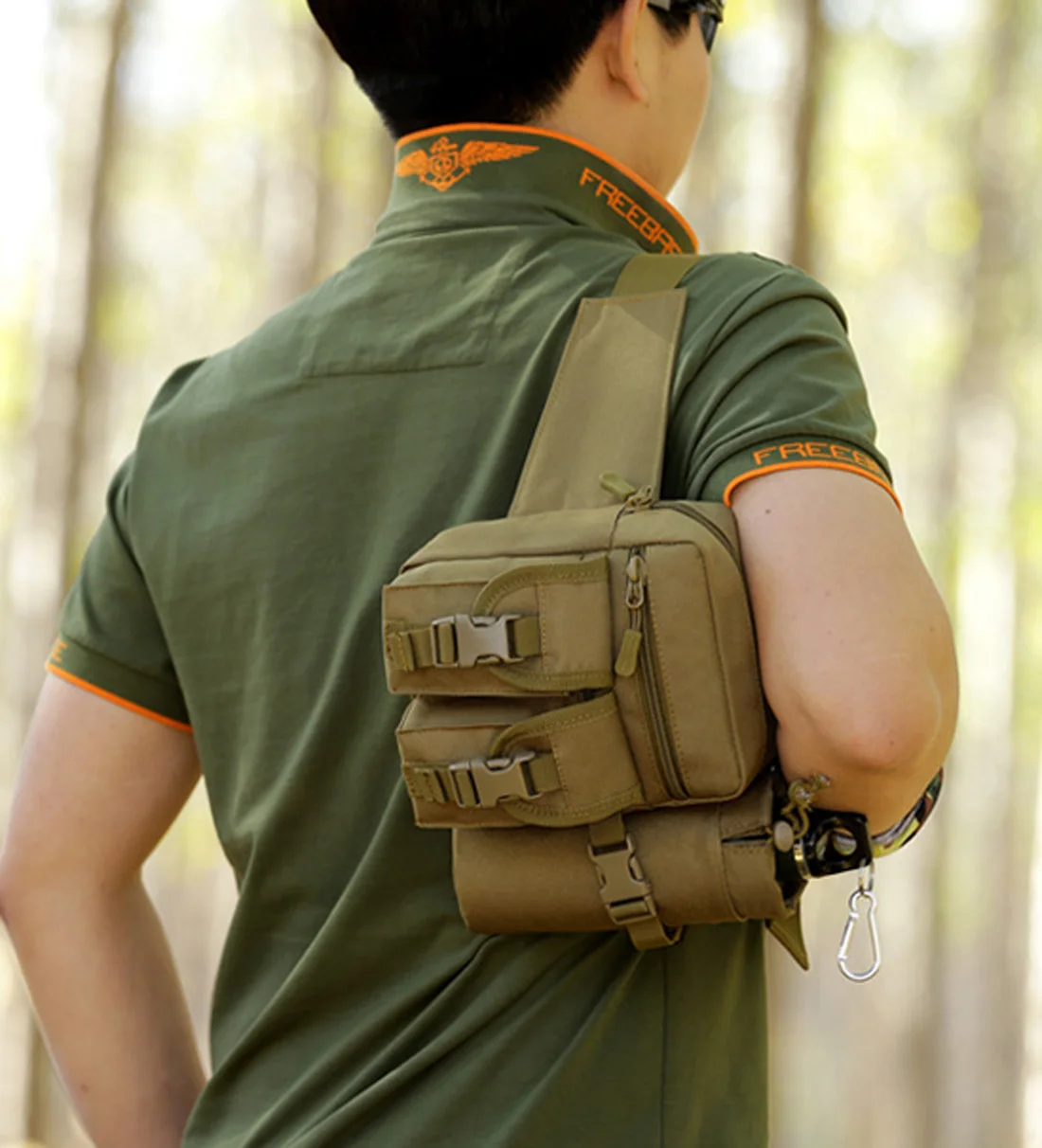 Männer Taille Fanny Pack Taschen Taktische Militärische Camping Reise Wandern Wasser Flasche Klettern Outdoor Sport Klettern Bum Hüfte Gürtel Tasche – Detail 31