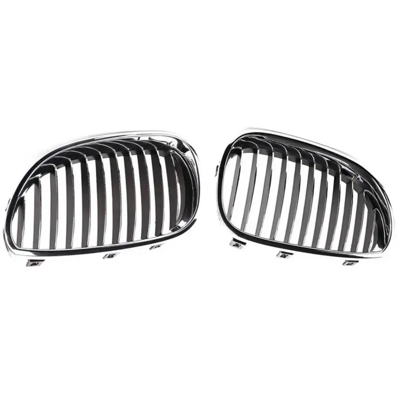 

Капот бампера хромированная решетка почек передняя L + R для BMW E60 E61 51137065701