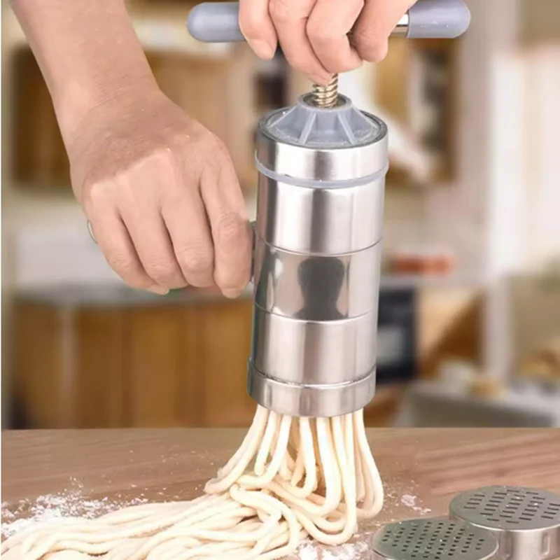Kitchen Appliances Stainless Steel Small Household Hand Press Pasta Machine Pasta Tools Manual Pasta Maker