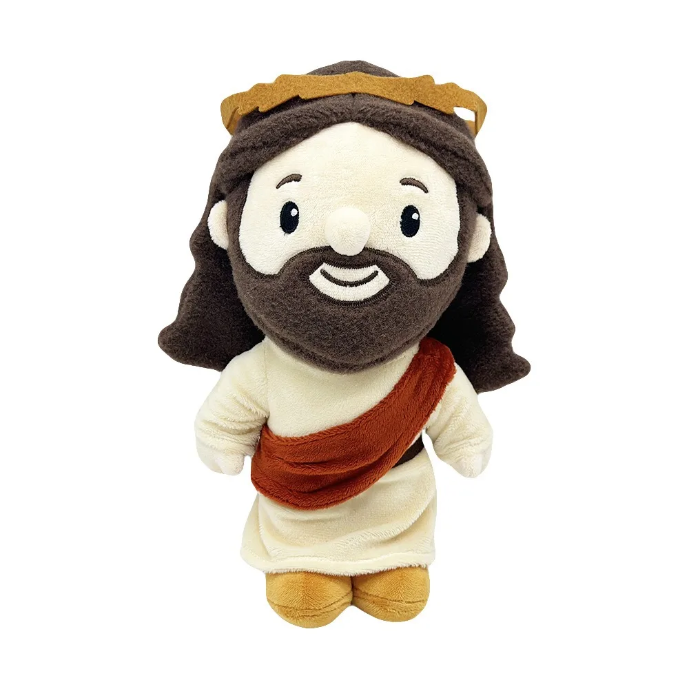

Sofa Cushion Home Decoration Jesus Cotton Doll Plush Pillow Cartoon Stuffed Jesus 28cm Kawaii Jesus Plush Toy Kids Toy