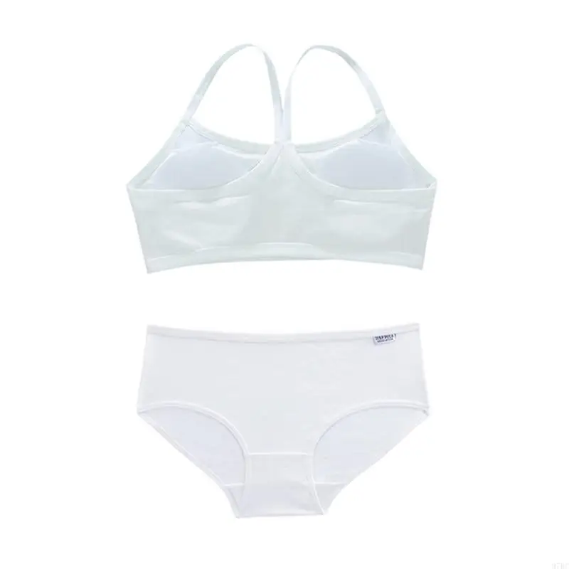 97BC 1 Set Soft Fabric Teens Bra For Children Color Bustier Tops for Daily Wear