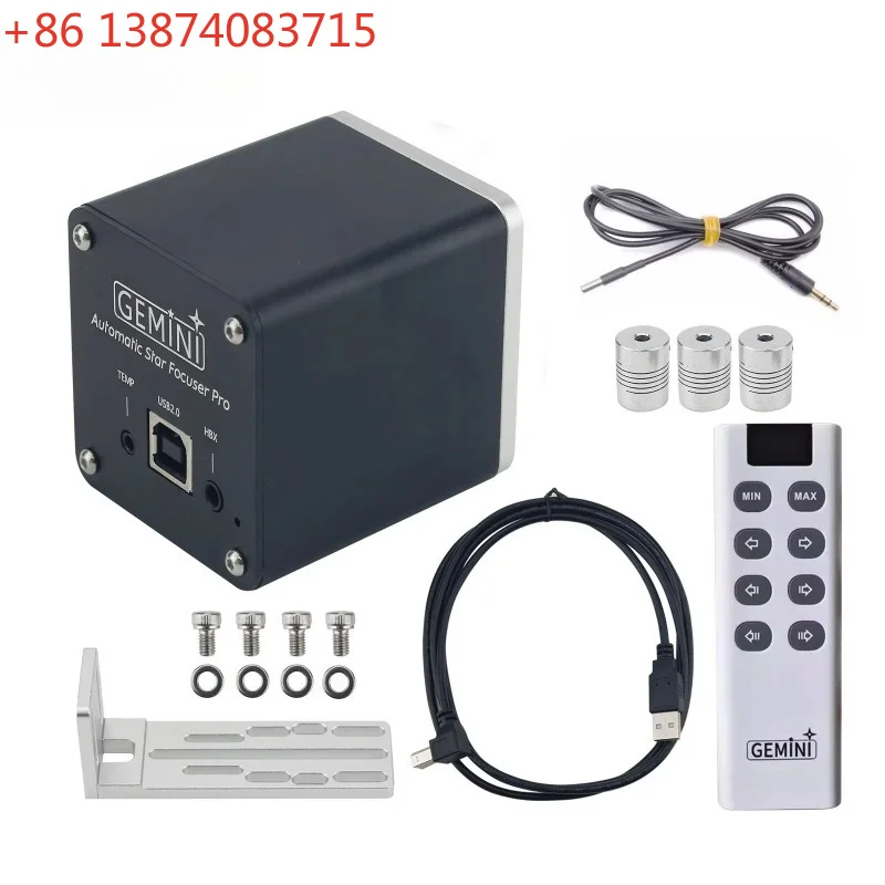 GEMINI Automatic Star Focuser Pro EAF Electronic Automatic Focuser w/ Remote & Temperature Control  for deep space photography