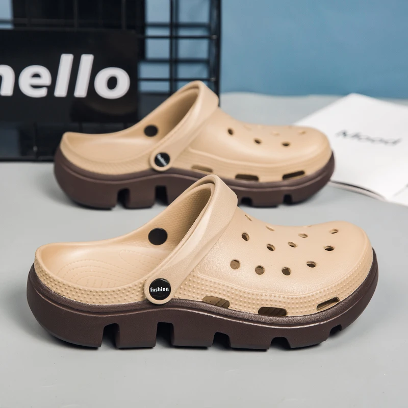 Men EVA Slippers Bathroom Beach Indoor Non Slip Comfortable High Quality Women Sandals Cute House Summer Orginal Design Casual image 5