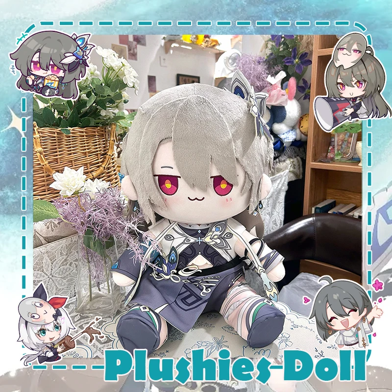 40 cm 15,8 Zoll Spiel Honkai Impact 3. Vita Plüschpuppe Plüschtier mit Kleidung Anime Gefüllte sitzende Baumwolle Spielzeug Haltung Figur Kissen Groß