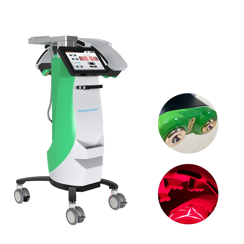 10D Maxlipo Master Therapy 532nm Green Light 635nm Red Light Fat Loss With Lifting Fat Burning Weight Loss Body Shaping Machine