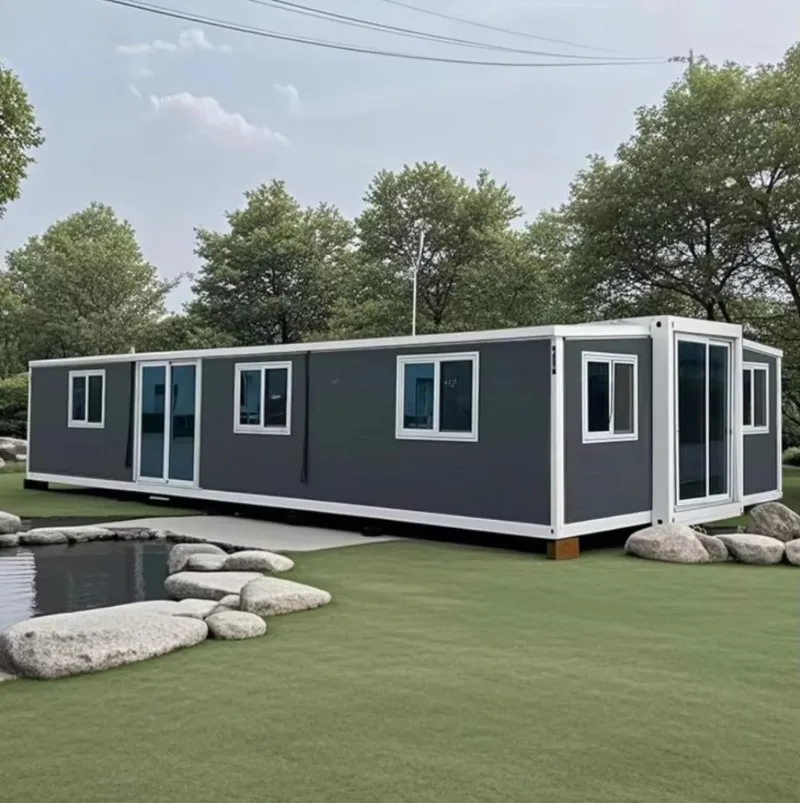 Prefabricated Foldable Modular House Semi Finished Factory Assembly Simplify On Site Construction Shorten Project Period