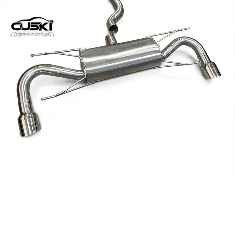 Stainless Steel Automotive Exhaust Parts For Mazda RX-8 1.3 2004-2011 Racing cat back exhaust Exhaust Modification Accessories