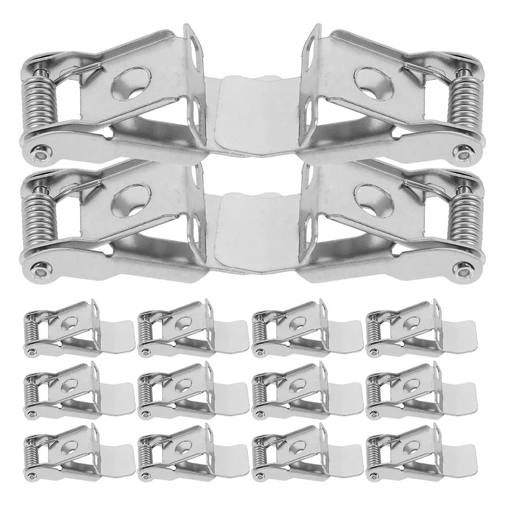 20Pcs Metal Light Spring Clips High-Strength Recessed Lamp Retaining Clamps for Downlight Holder Applications Commercial