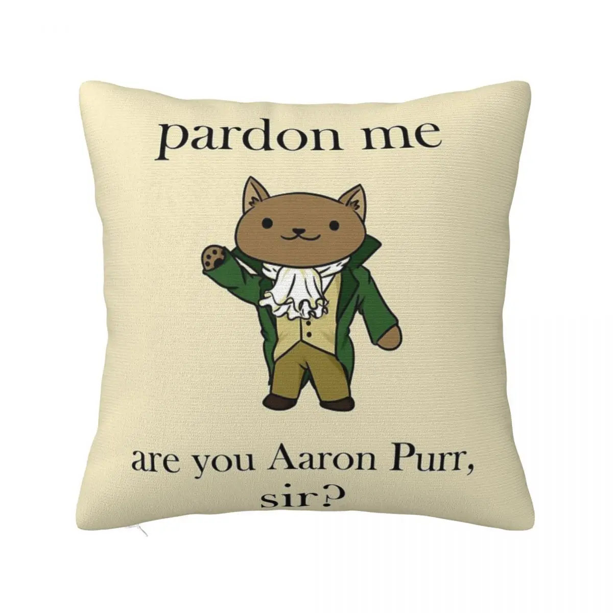 Alexander Hamilcat Black Text Cushion Cushion Cover Cushion Cover 45X45 Pillow Case Pillow Cover