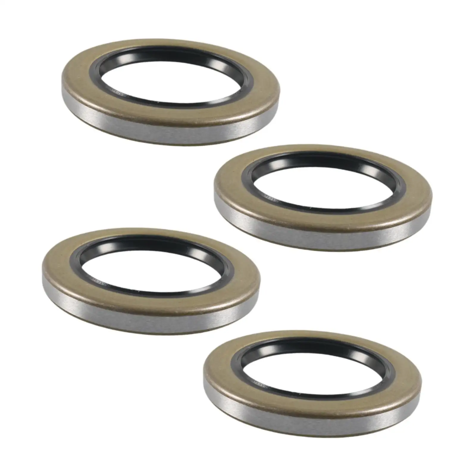 

4Pcs Double Lip Grease Seals 01003600 Professional Sturdy Utility Replace