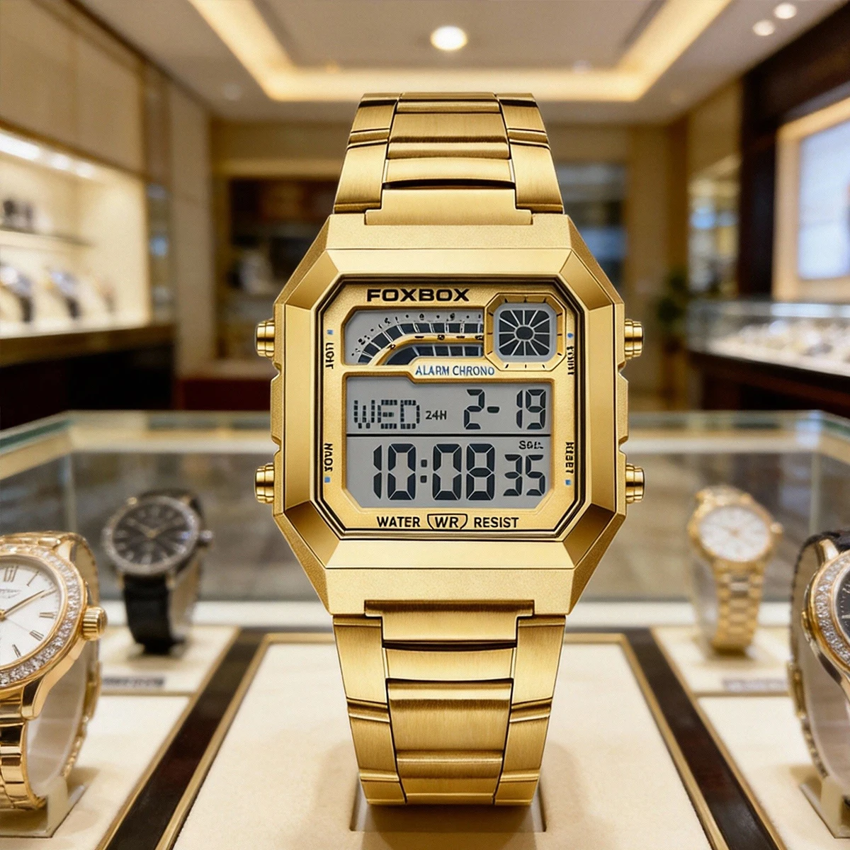 

Мужские часы FOXBOX Fashion Date Quartz, топовый бренд, роскошные часы, хронограф, спортивные наручные часы, Hodinky, reloj hombre.