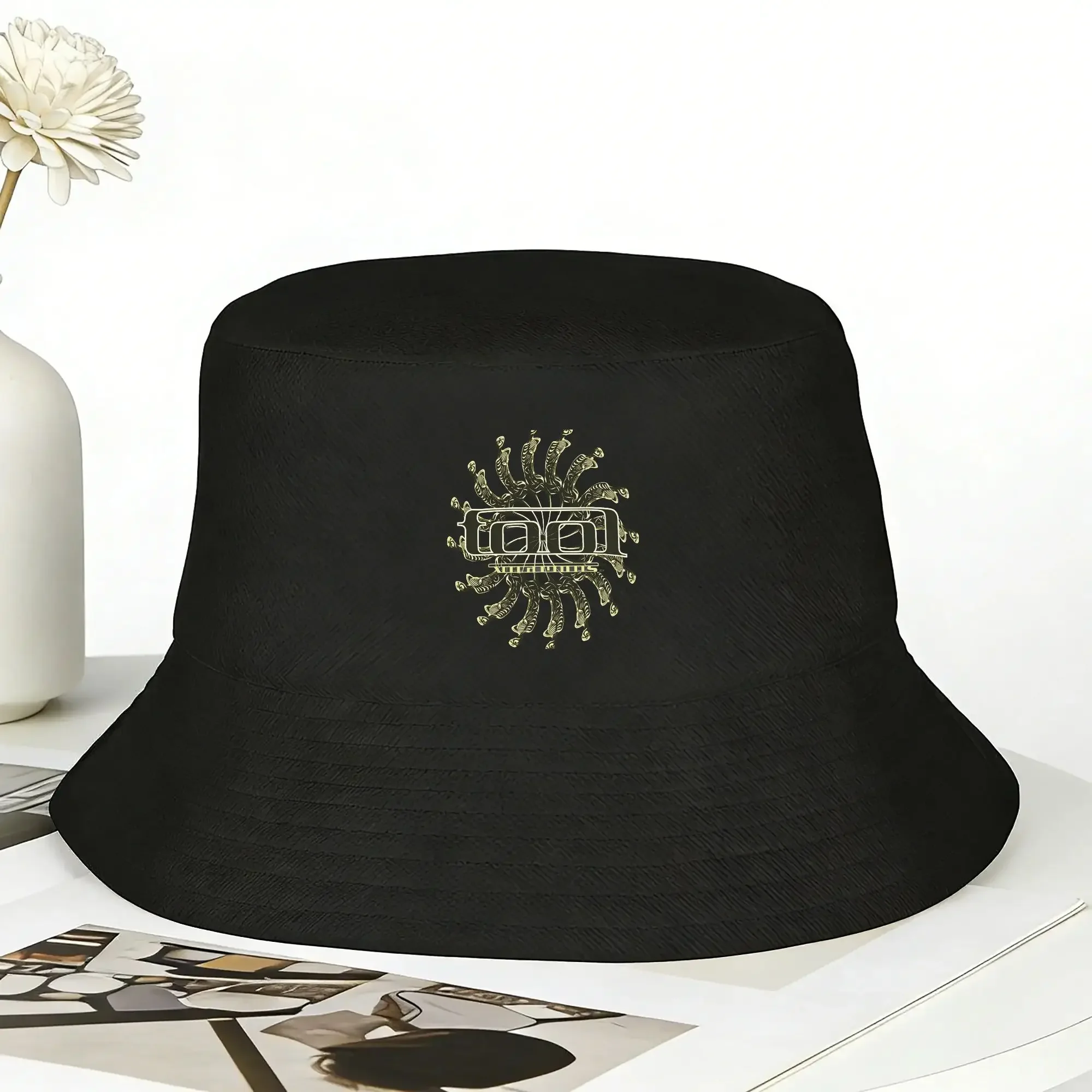 New Fear Inoculum Tool Band  Bucket Hat  Harajuku Fisherman Caps For Women Classic Beach Travel Visor Hats Portable Graphic Cap
