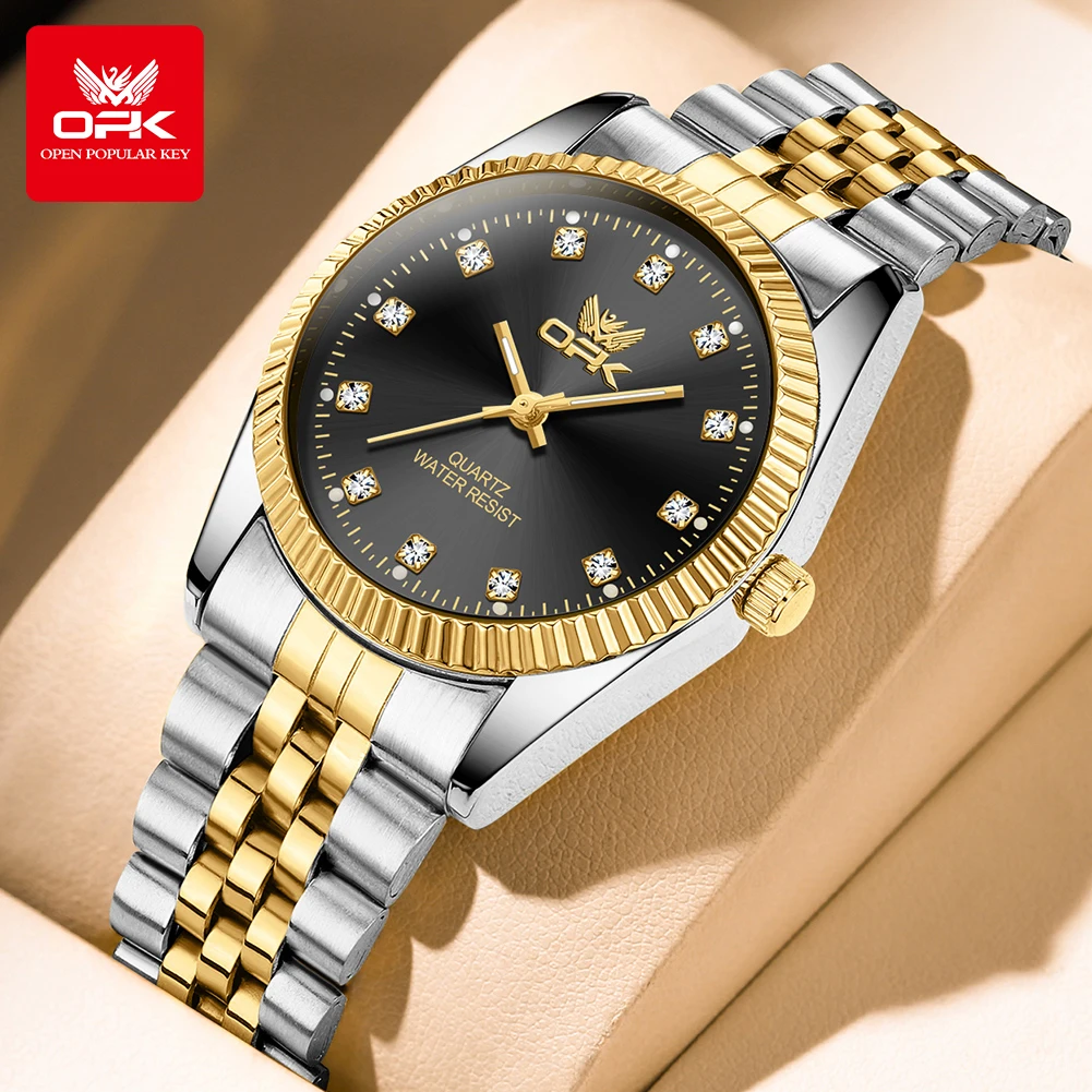 Men's Zircon Scale Waterproof Automatic Watch