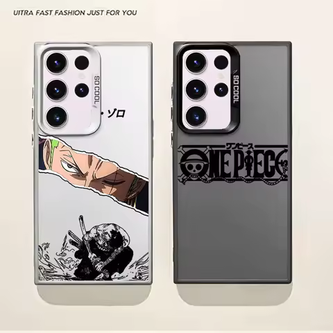 Ones Anime P-Piece Phone Case for Samsung Galaxy S23 S24 S25 Ultra S20 S22 S23 FE Note 20 Ultra S21 Plus S20 S24FE Cover