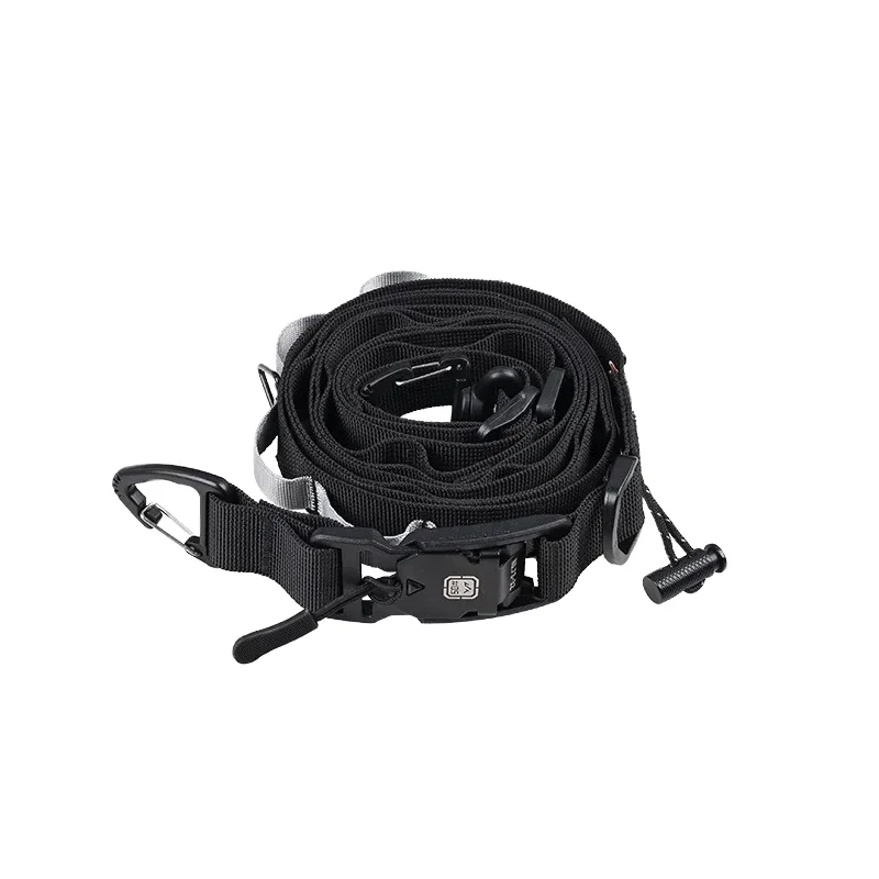 Cordão de varal com gancho de pressão ajustável, acessório multifuncional para acampamento ao ar livre com corda suspensa para equipamento de caminhada