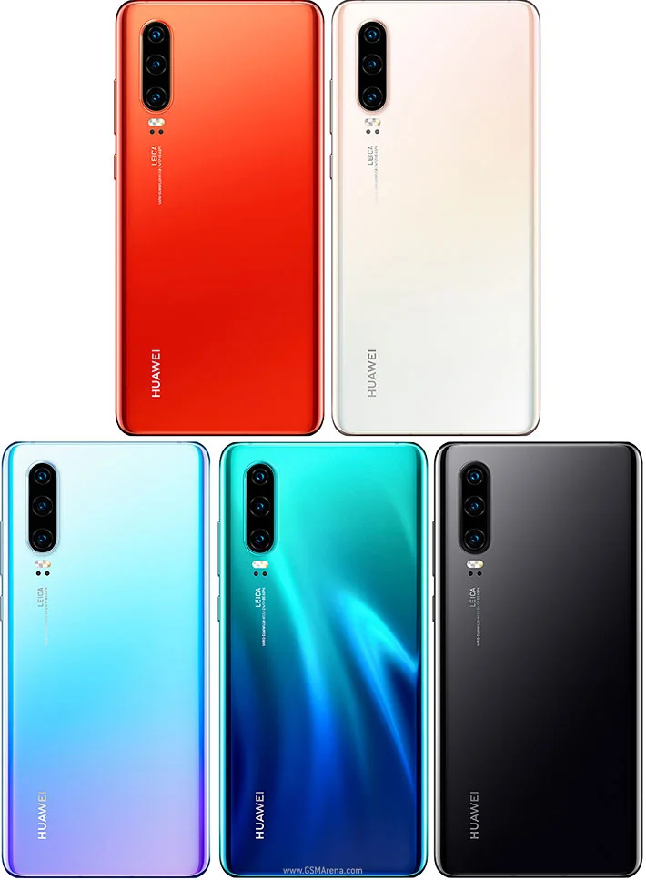 HUAWEI P30 Smartphone Android 6.1 inch 40MP+32MP Camera 128GB ROM Mobile phones 4G Network NFC Google Play Store Cell phone