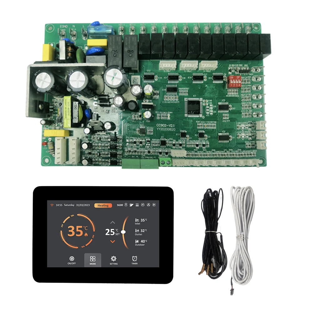 

WiFi водонагреватель, инвертор отопления, контроллер теплового насоса PCBA