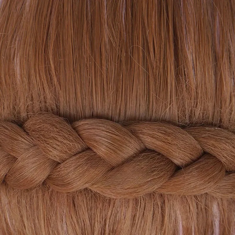 CyPrincess آنا شعر مستعار تأثيري الاصطناعية كعكة تصفيفة الشعر شعر مستعار قصير أنيمي Coser لطيف فتاة ألياف مقاومة للحرارة شعر مستعار هالوين استخدام الحفلات #4