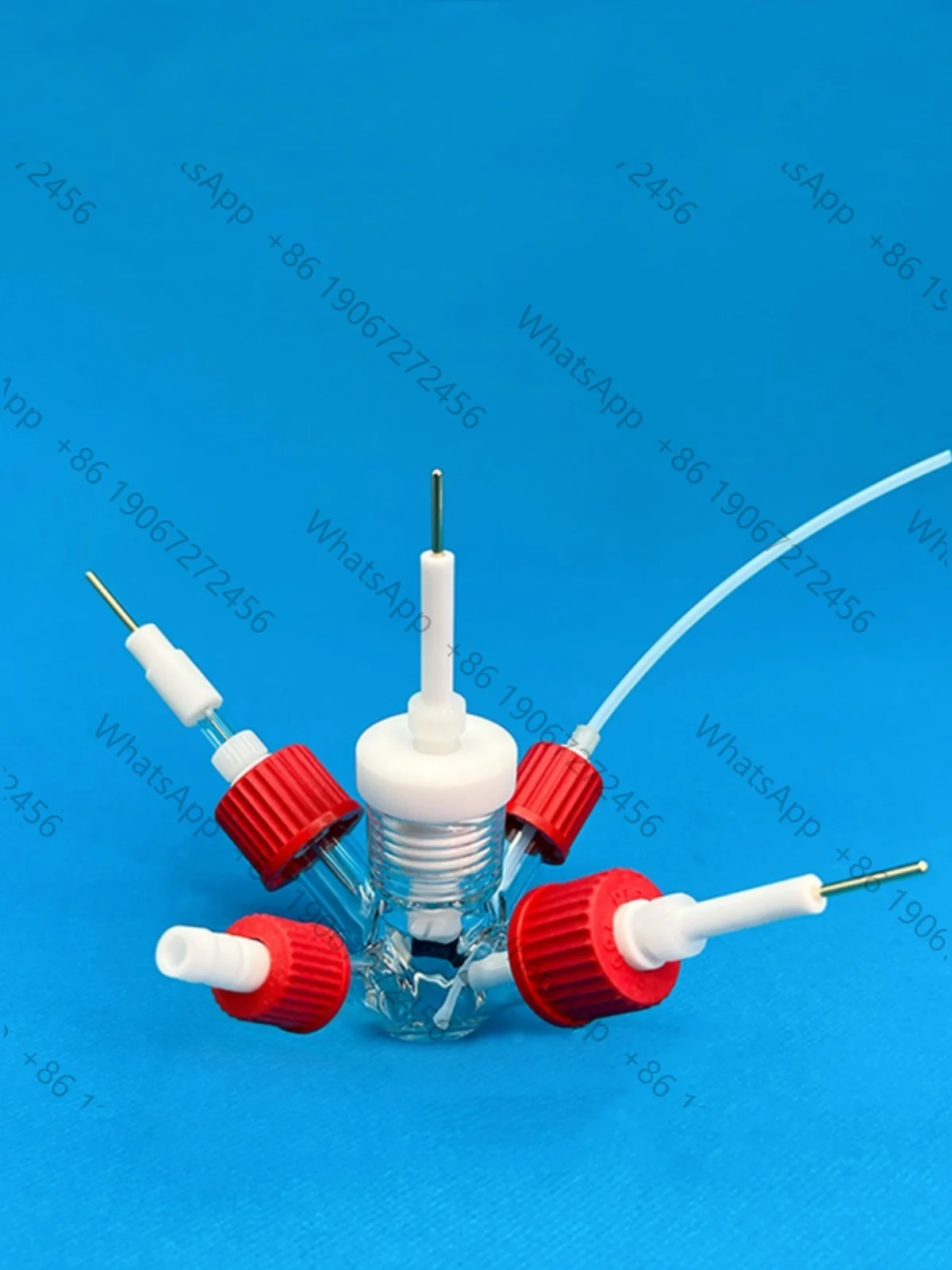 Micro sealed electrolytic cell/ three electrode system corrosion-resistant sealed electrolytic cell(Excluding electrodes)