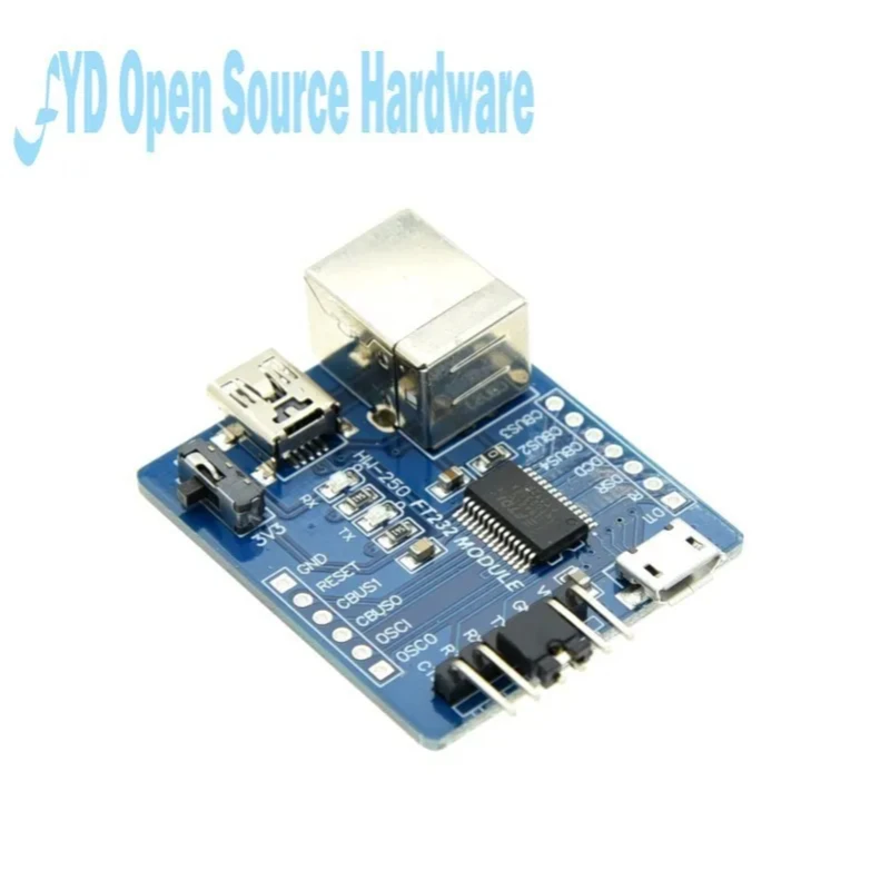 3-in-1 FT232RL USB To Serial Port Module Type B/MINI/micro Three Interface To UART Module