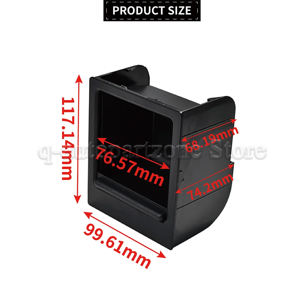 For BMW E39 5 SERIES 1997-2003 51168159698 Vehicle Console Storage Cabinet Replacement  Car Center Console Storage Box view 2