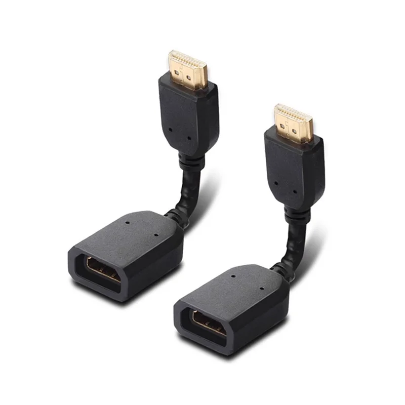 

4K HDMI-compatible Male to Female Extension Cable 0.1m UHD Extender Adapter Cord for PC Laptop HDTV STB DVD Monitor Projector