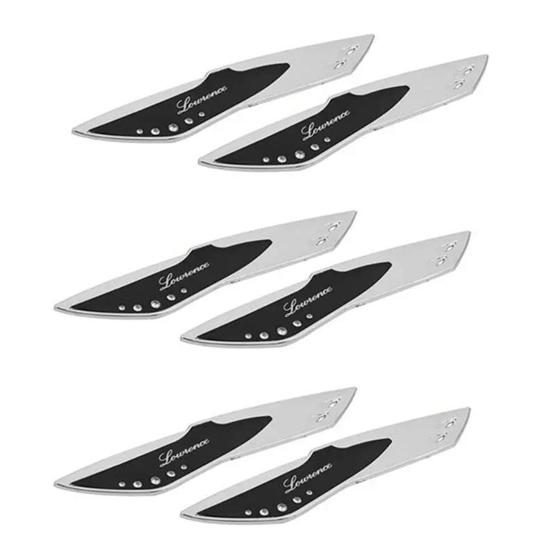 

Plain 3Pair Front Car Windscreen Wiper Spoiler Presser With Rhinestone