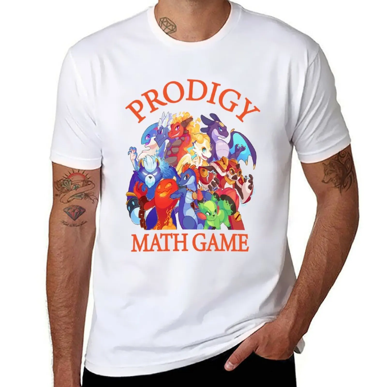 

Prodigy Math Game T-Shirt T-Shirt men t shirt cotton 100% man t shirts for men casual T-Shirt