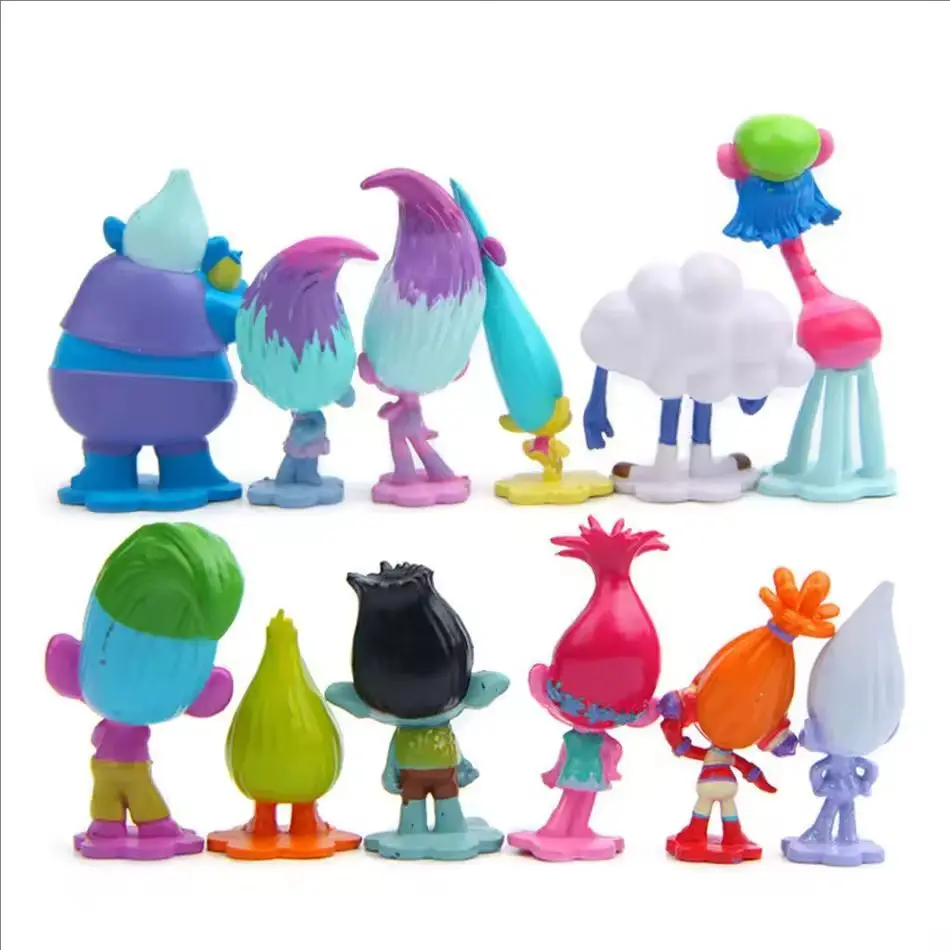 3-6 سنتيمتر 12 قطعة/المجموعة المتصيدون فرع المخلوق Skitter أرقام المتصيدون الأطفال المتصيدون البلاستيكية عمل الشكل لعبة شخصية كرتونية الاطفال الهدايا #5