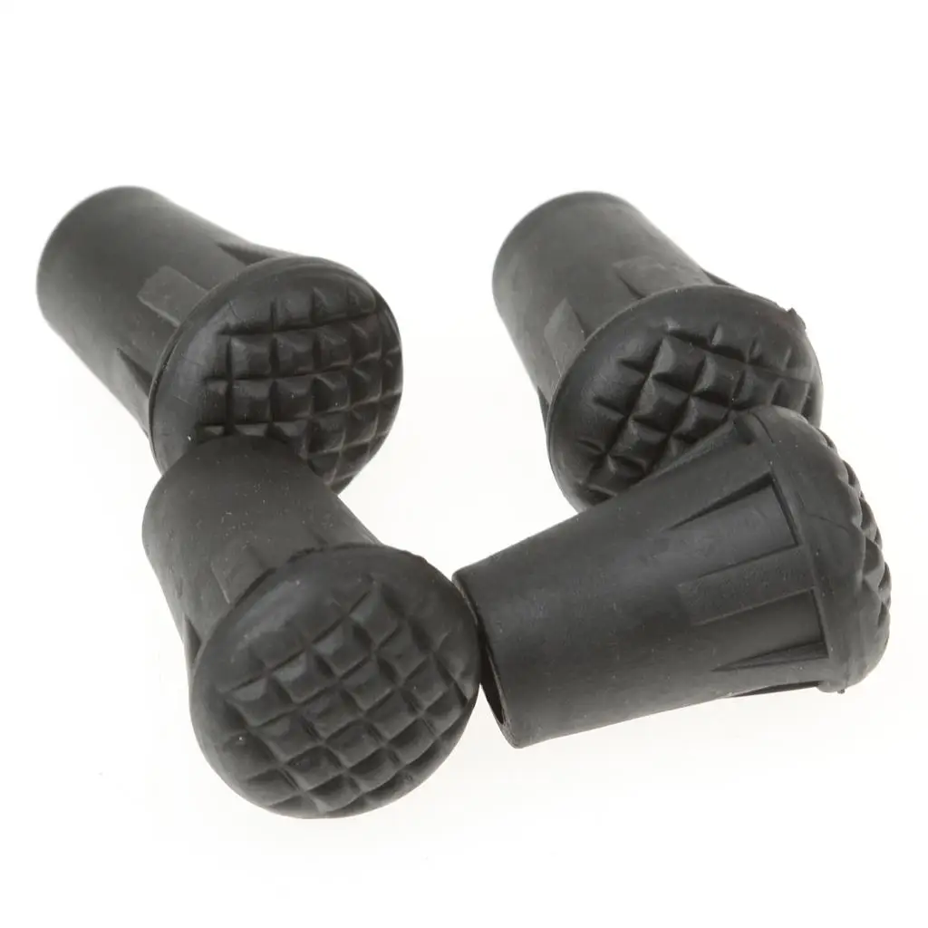 3cm Replacement Rubber Tips End for Walking s Sticks Pack Of 4