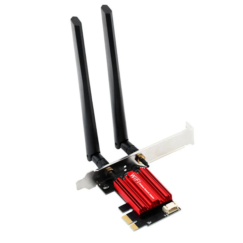 1200Mbps WiFi 5 PCI‑E Wireless Network Card Dual Band 2.4G/5GHz 802.11AC Bluetooth 4.0 Desktop Adapter for Windows 7/8/10/11