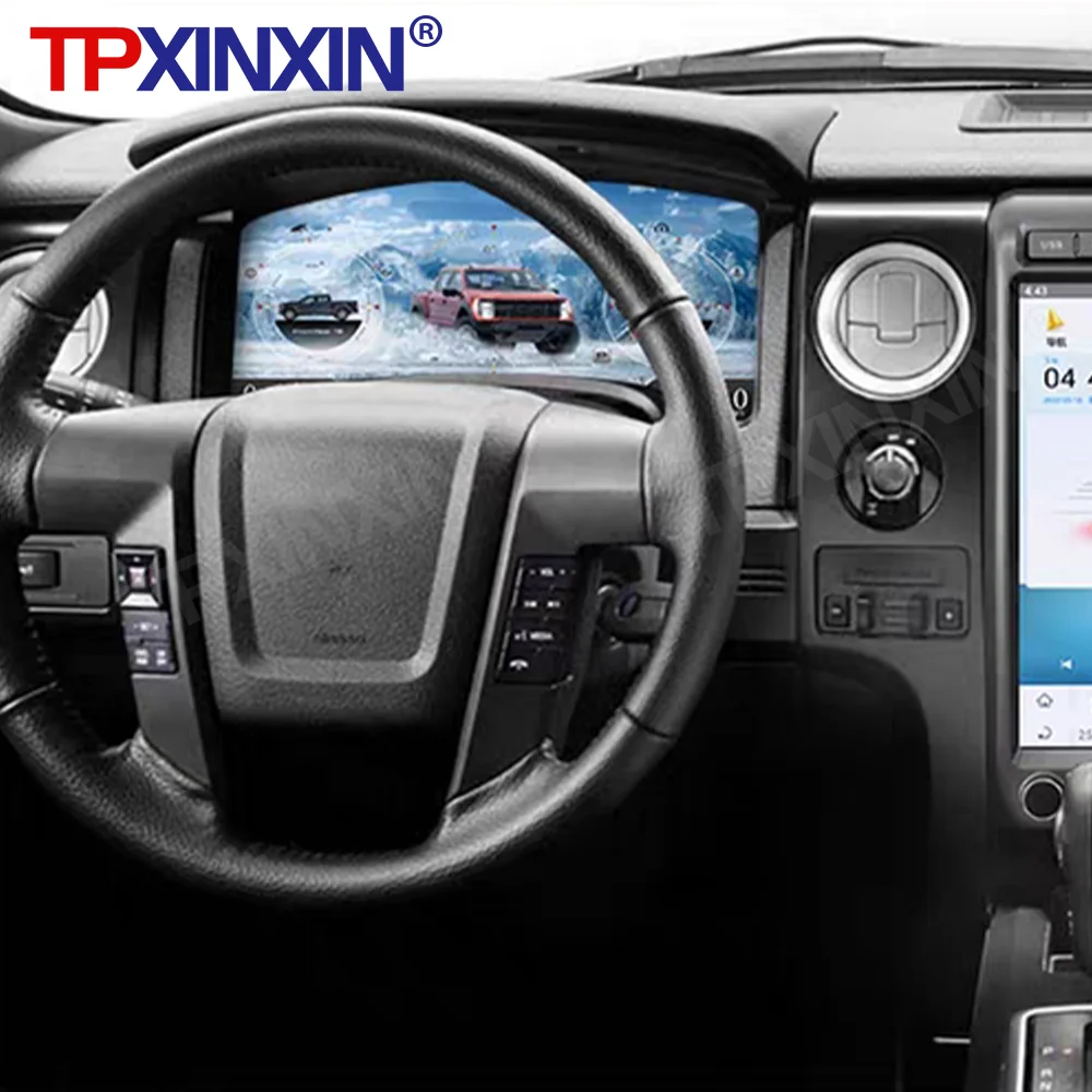 

Автоматический цифровой комплект приборов для Ford F-150 F150 Raptor 2009-2014, дисплей счетчика, автомобильный одометр, спидометр, ЖК-экран приборной панели