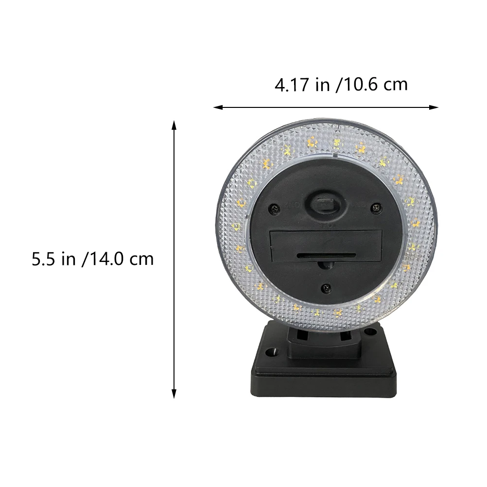 

1Set Solar Fence Light Household Yard Lamp Compact Wall Mounted Convenient Multi Function Outdoor Garden Stair Path Lighting