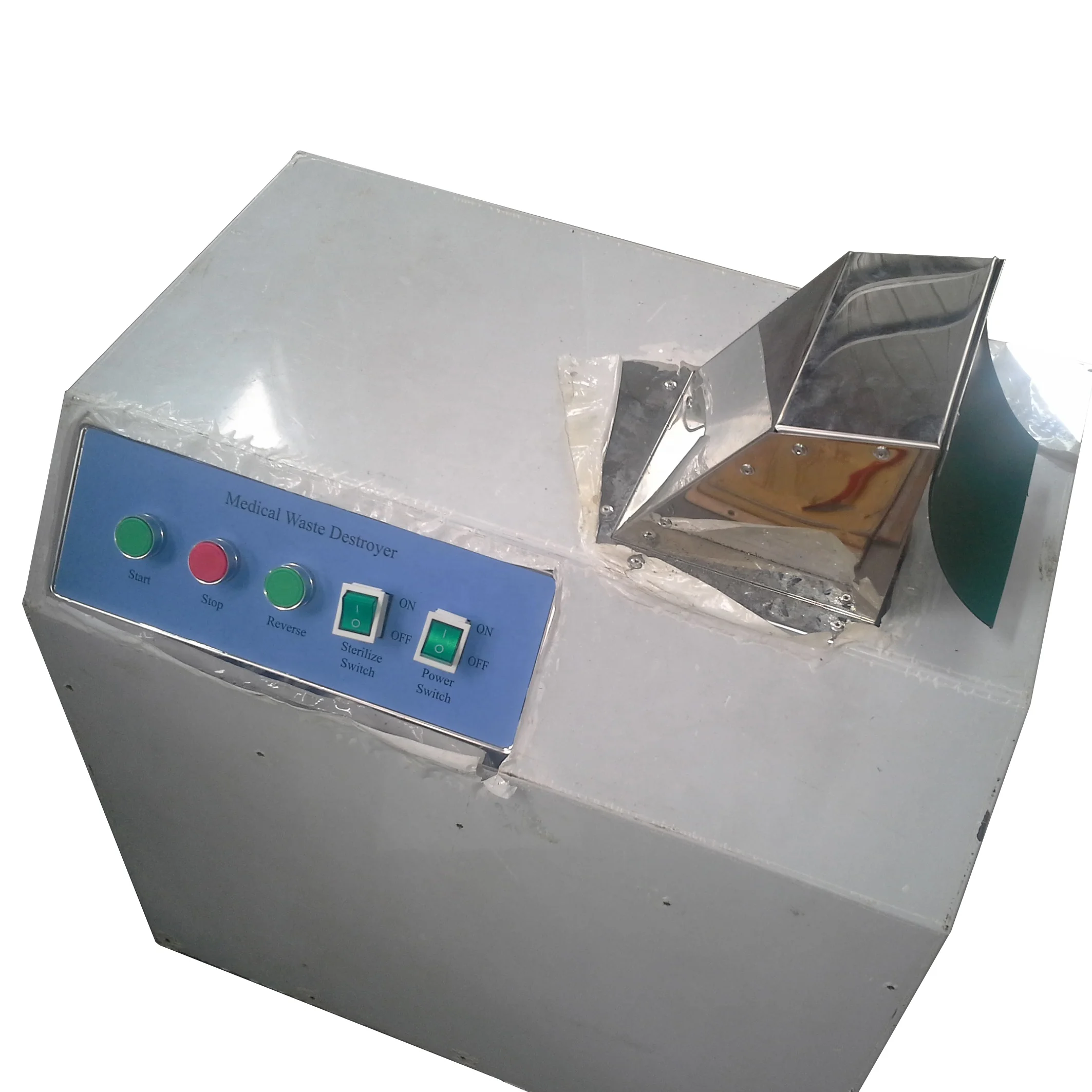 Easy Operation Medical Small Waste Crusher Treatment Equipment Shredder And Sterilizer