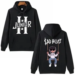 Junior H Sad Boyz Hoodie Man Woman Harajuku Hip Hop Pullover Tops Sweatshirt Music Fans Gift