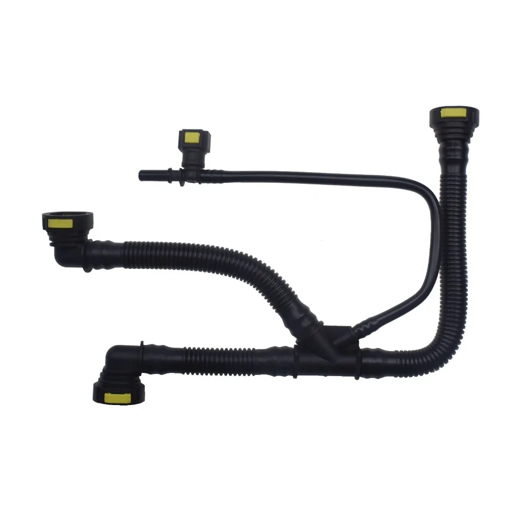 

Черно-желтые автомобильные сапунные трубы Система вентиляции Пластиковые сапунные трубы Совершенно новый состояние Простая установка Процесс