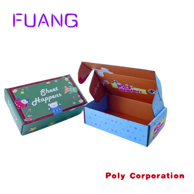 Custom  Custom cartoon carton printing cartoon carton without minimum order quantity wholesale gift box