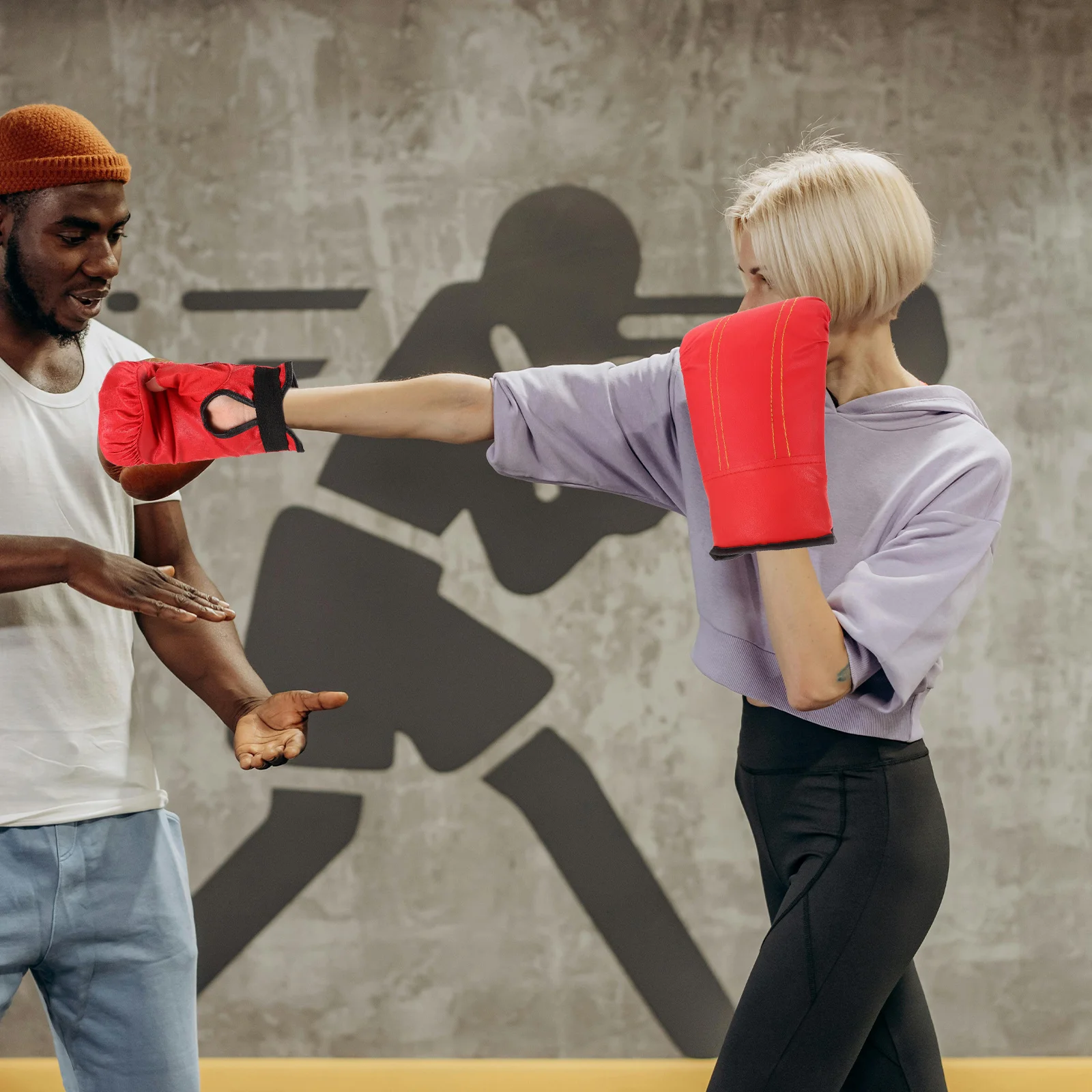 قفازات ملاكمة احترافية للرجال والنساء، تدريب الملاكمة، كيك بوكسينغ، القتال، متينة ومريحة، فنون الدفاع عن النفس، معدات رياضية للصالة الرياضية #1