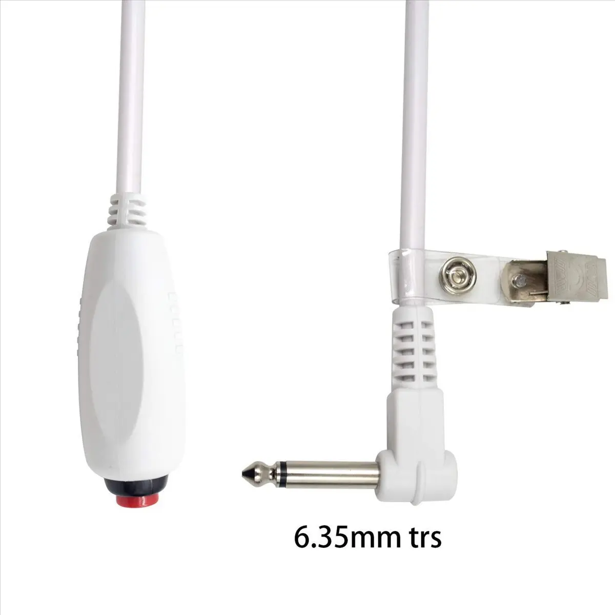 4X Nurse Call Cable 6.35mm Line Nurse Call Device Emergency Call Cable with Push Button Switch