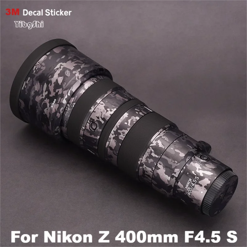 

For Nikon Z 400mm F4.5 S Decal Skin Vinyl Wrap Film Camera Lens Body Protective Sticker Coat For NIKKOR Z400mm 400 4.5 f/4.5 VR