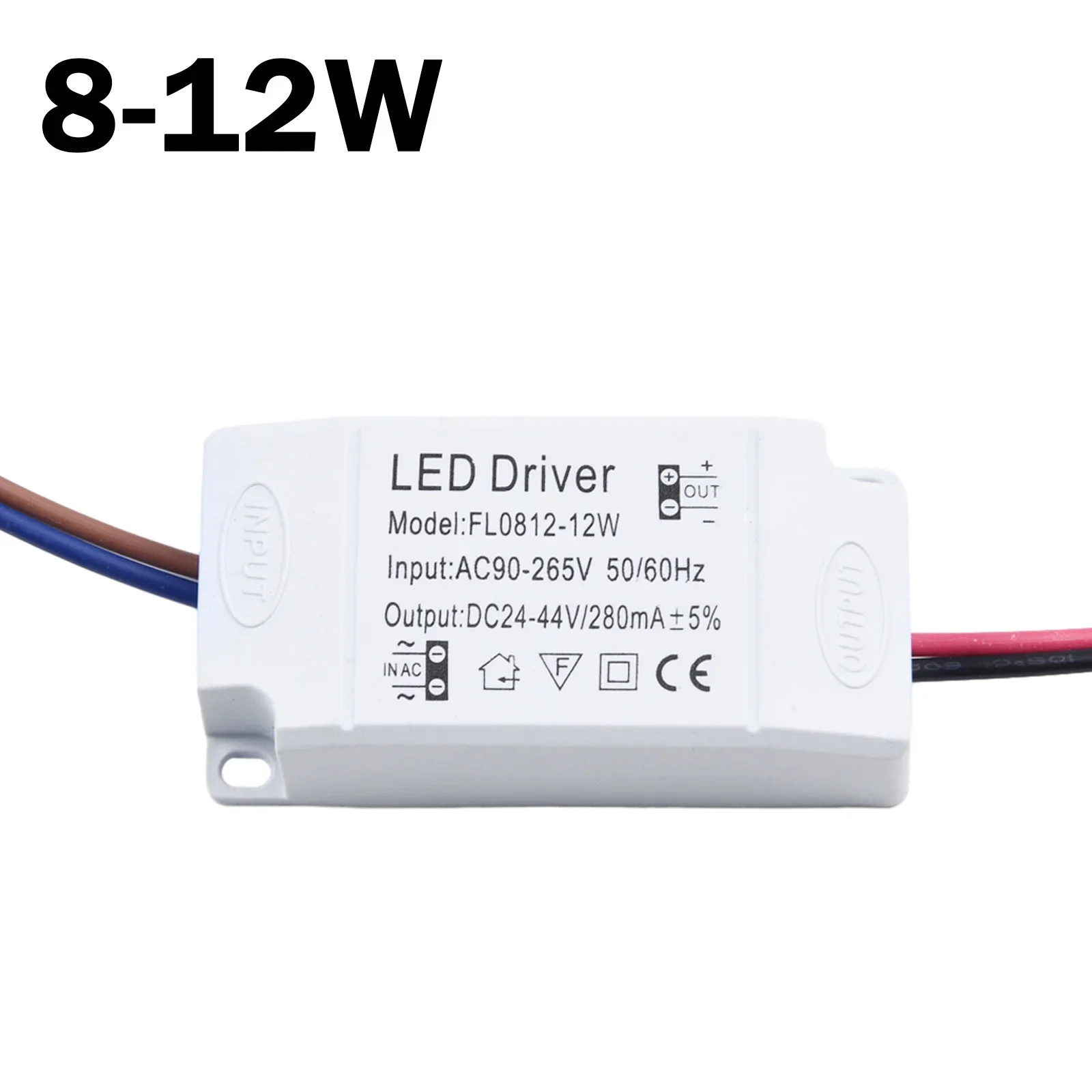 1PC AC90~265V 3~24W LED Driver Power Supply Adapter Transformer For LED Lights 3W 4-7W 8-12W 13-18W 18-24W Power Tools