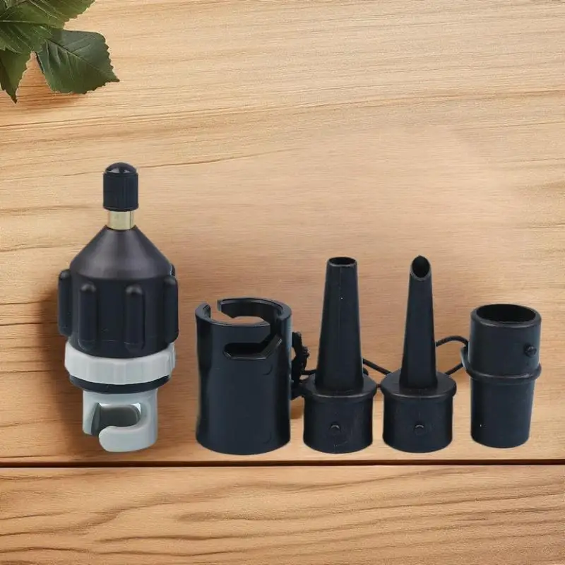 Air Valve Adaptor For SUP Board Inflatable Pump Adapter Paddle Boat Kayak Air Valve Pump Tire Air Connector Combo Kit