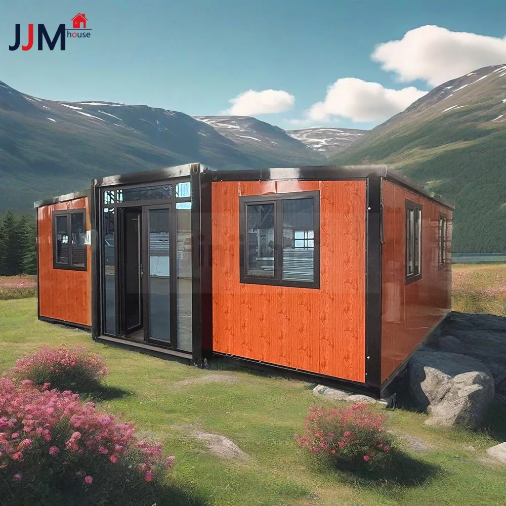 Customized Ready Made 20Ft 40Ft Container Expandable Prefabricated House 2 3 4 5 Bedroom Price Prefab Light Steel Luxury Villa M