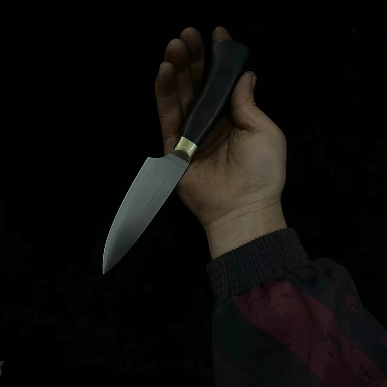 4 Inch Paring Knife 3 Layer BG42 Aviation Special Steel Blade Sharp Utility Cleaver Peeling BBQ Handmade Longquan Kitchen Knives