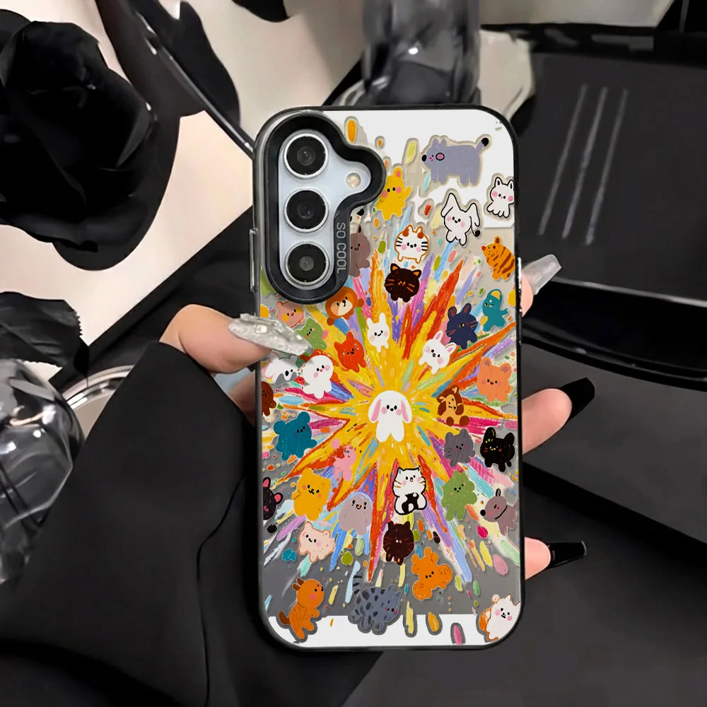 Hard IMD Animal Case For Samsung S26 Ultra A56 5G A55 A54 A17 A16 A15 A53 A52 A36 A35 A34 A33 A14 A13 S25 S24 FE S23 S22 Cover