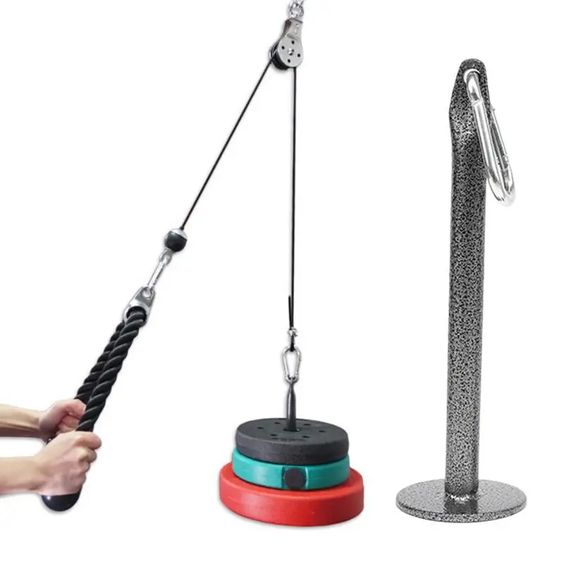 Fitness Loading Pin Gym Cable Machine Attachment Dumbbell Rack Barbell Slice Support Frame Strength Weight Training Accessories