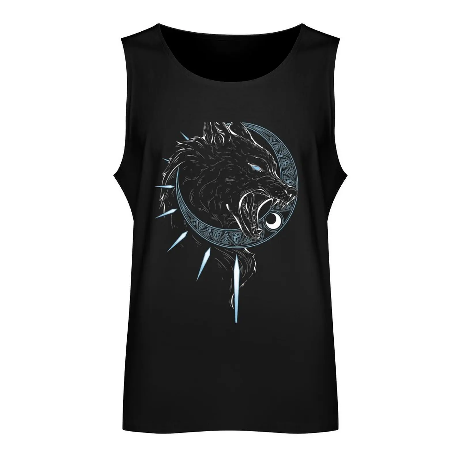 Devour the Moon Tank Top gym for men anime gym Sportswear for men