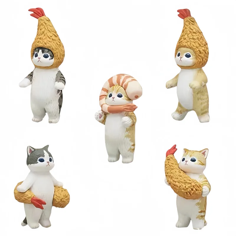 2025年 日本 モフサンド 猫フィギュア ウサギ ブラインドボックス 女装 レプリカ人形 モデルオーナメント クリスマスギフト かわいいデコレーション ギフト