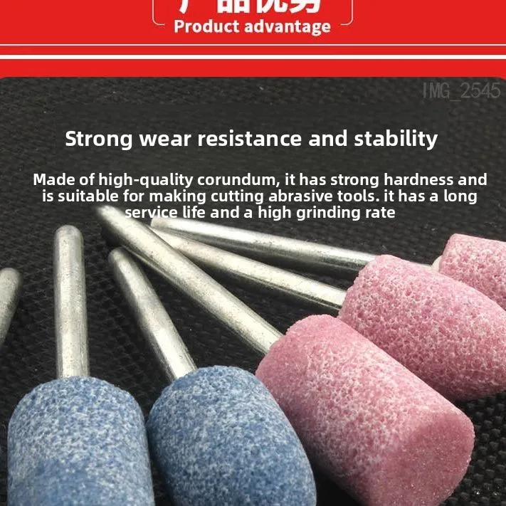 

Flint Electric Grinding Head Blue Corundum Ceramic Grinding Wheel/ metal De-burring Grind and Polishing/blue Small Grinding Head